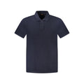Hugo Boss Blue Cotton Polo Shirt