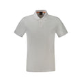Hugo Boss Bianco Baumwoll-Herrenpoloshirt
