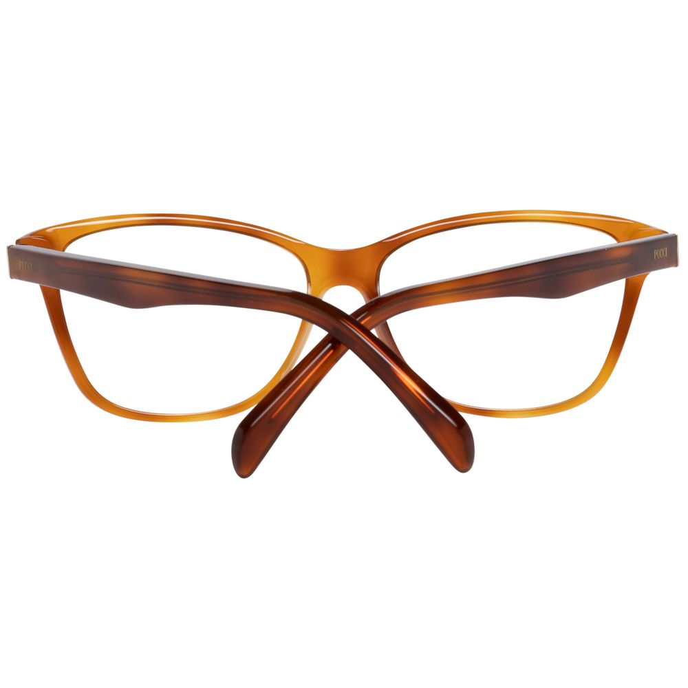 Emilio Pucci Braune Kunststoffbrille (Fassung)