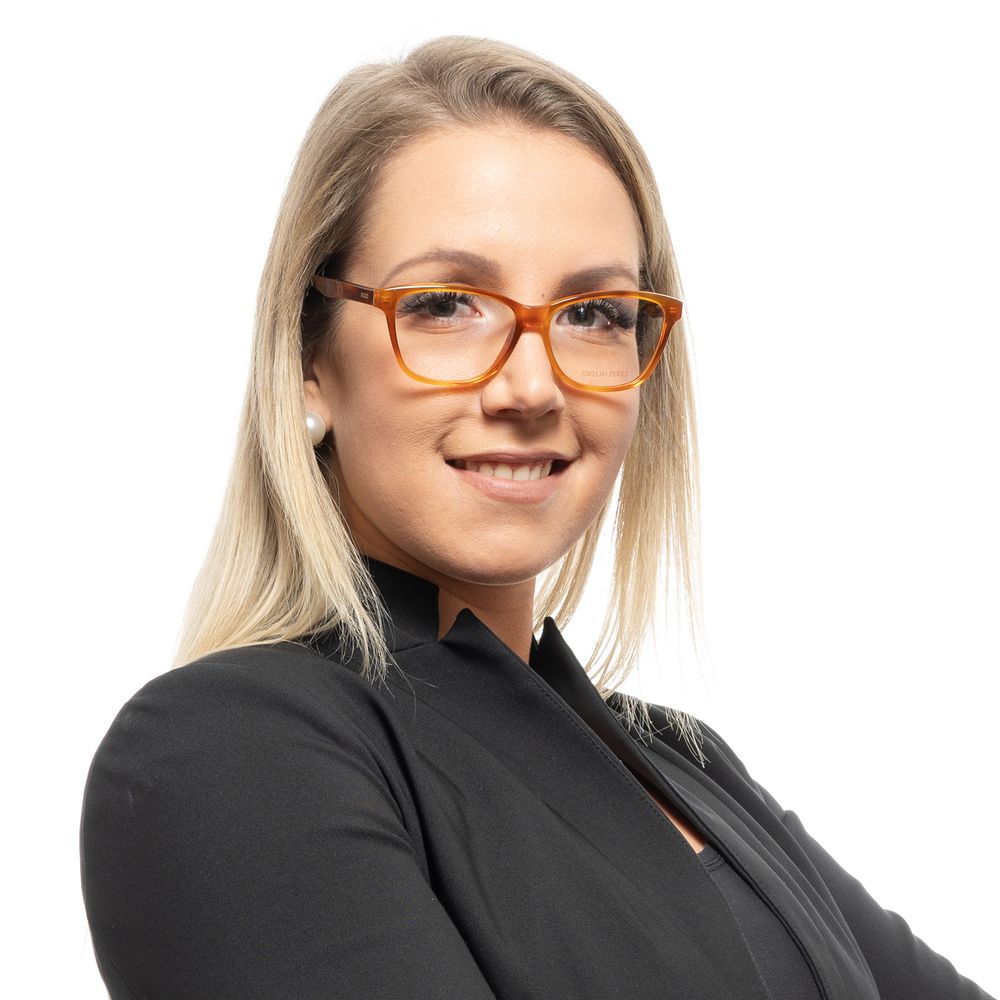 Emilio Pucci Braune Kunststoffbrille (Fassung)