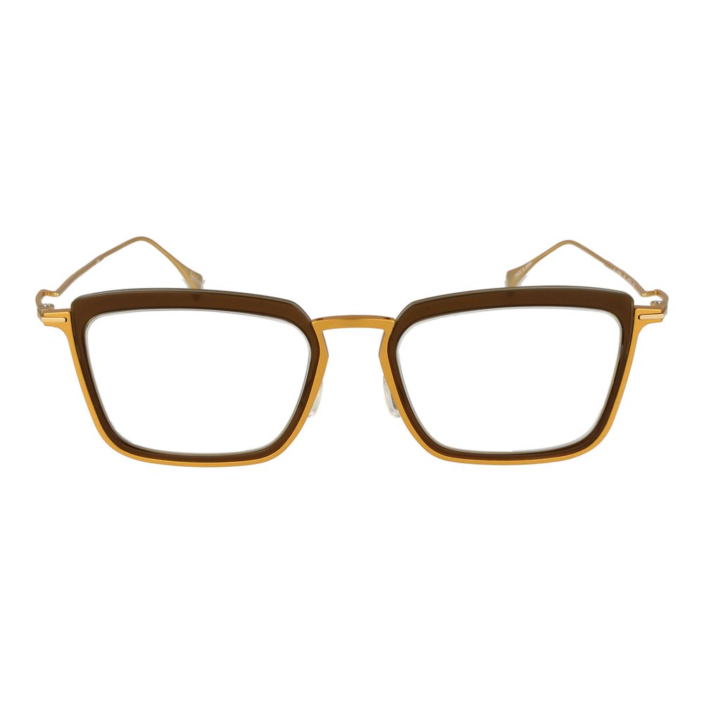 Yohji Yamamoto Brille aus Goldmetall (Fassung)