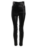 Dolce & Gabbana Black Cotton-Blend Lurex Skinny Trousers