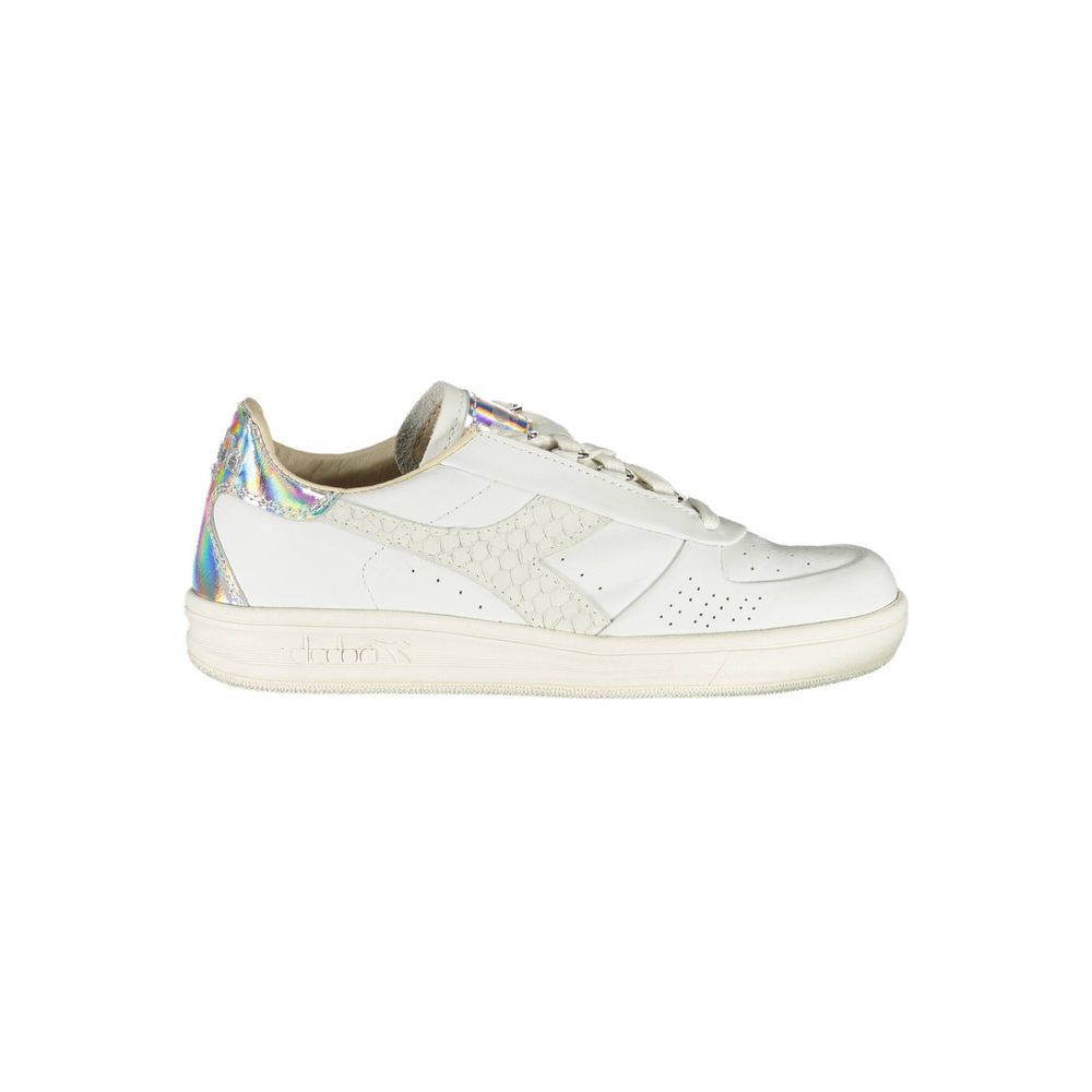 Diadora Sneaker aus weißem Stoff
