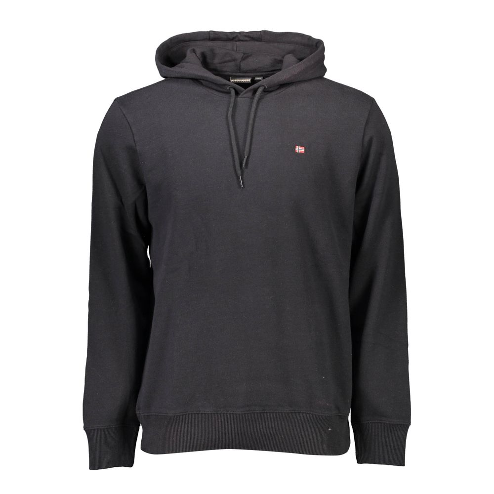 Napapijri Men's Black Cotton Sweater