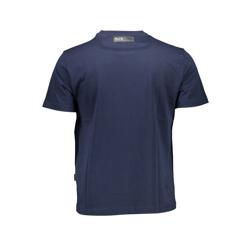 Plein Sport Blu Baumwoll-T-Shirt für Herren