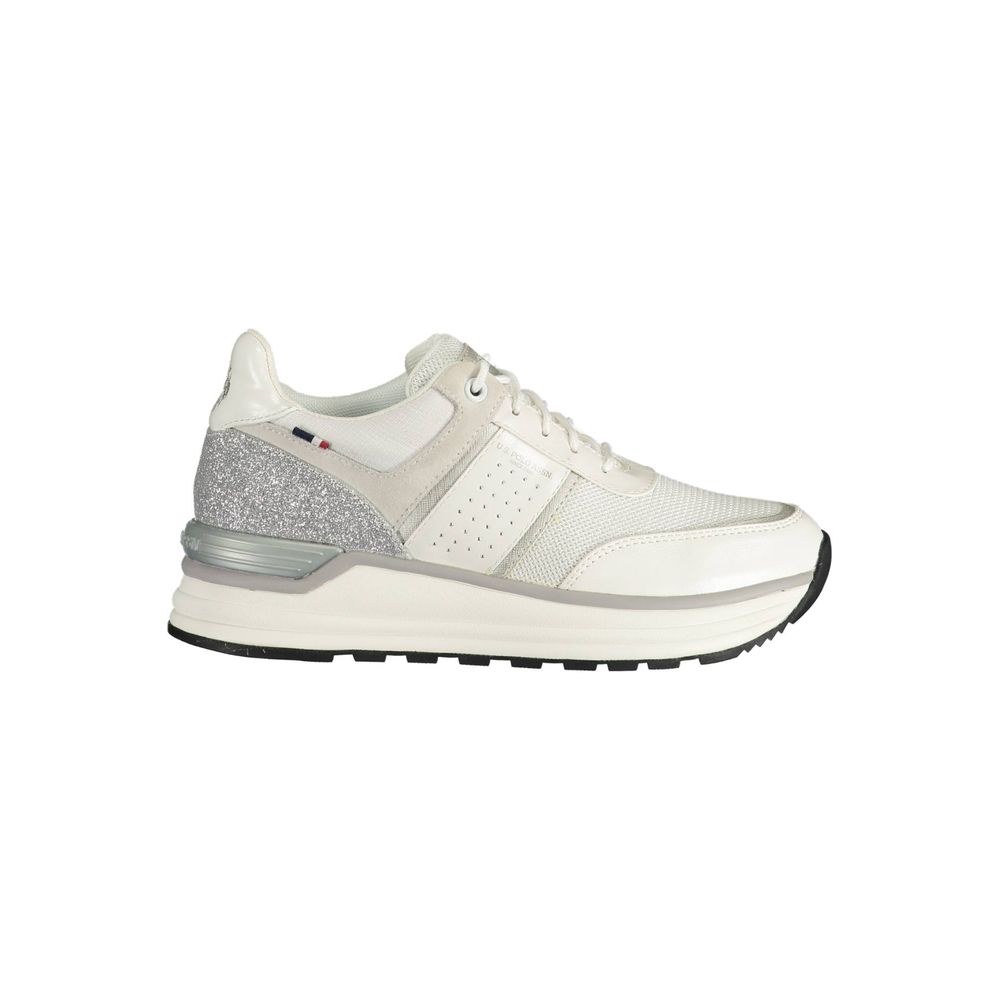 U.S. POLO ASSN. Sneaker aus weißem Polyester