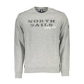 North Sails Grauer Baumwollpullover für Männer