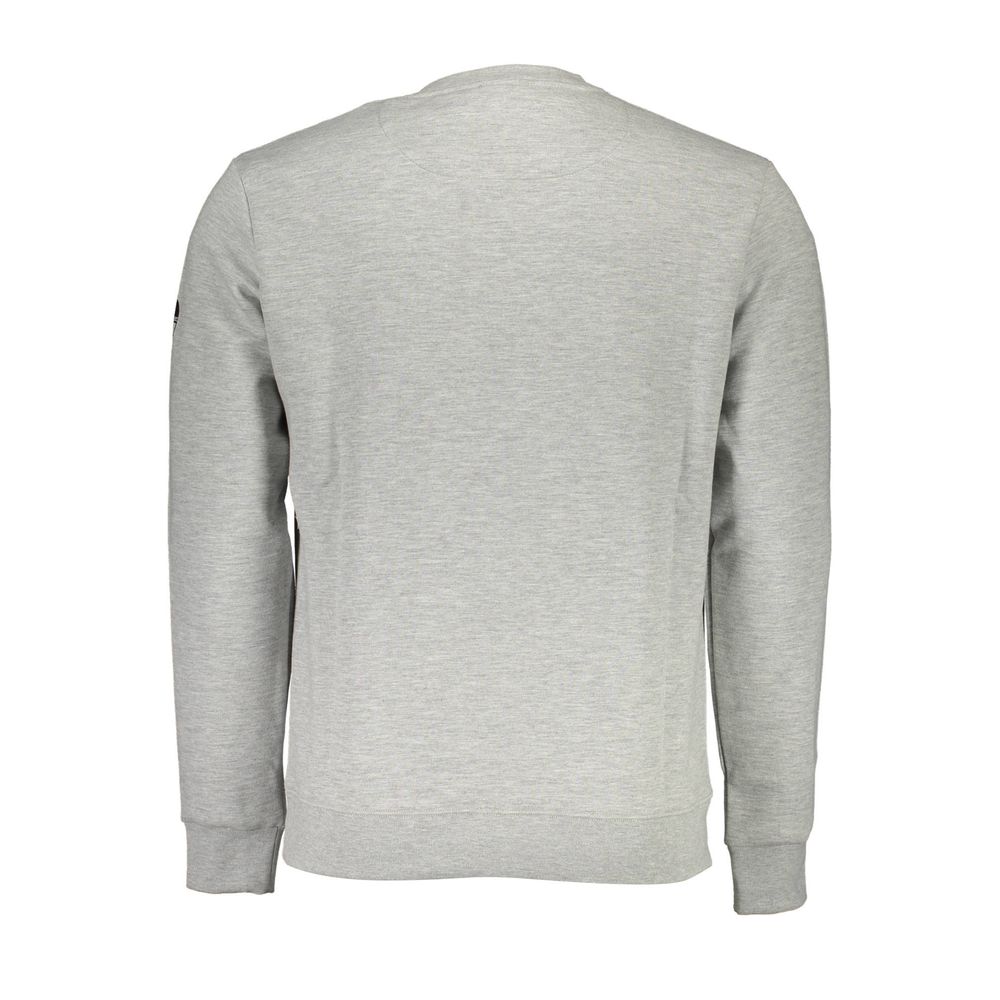 North Sails Grauer Baumwollpullover für Männer