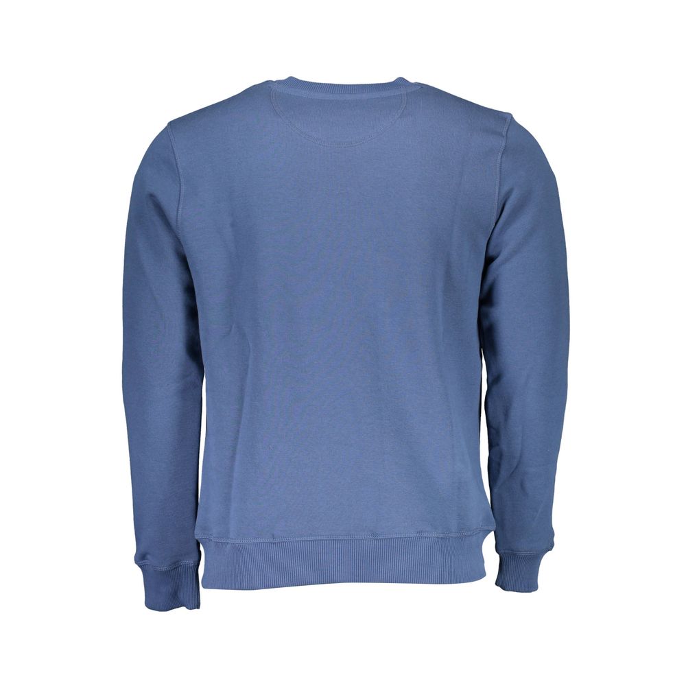 North Sails Blu Baumwoll-Sweatshirt für Herren