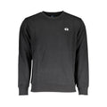 La Martina Men's Black Cotton Sweater