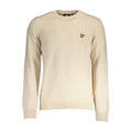 Lyle & Scott Beige Wool Jumper