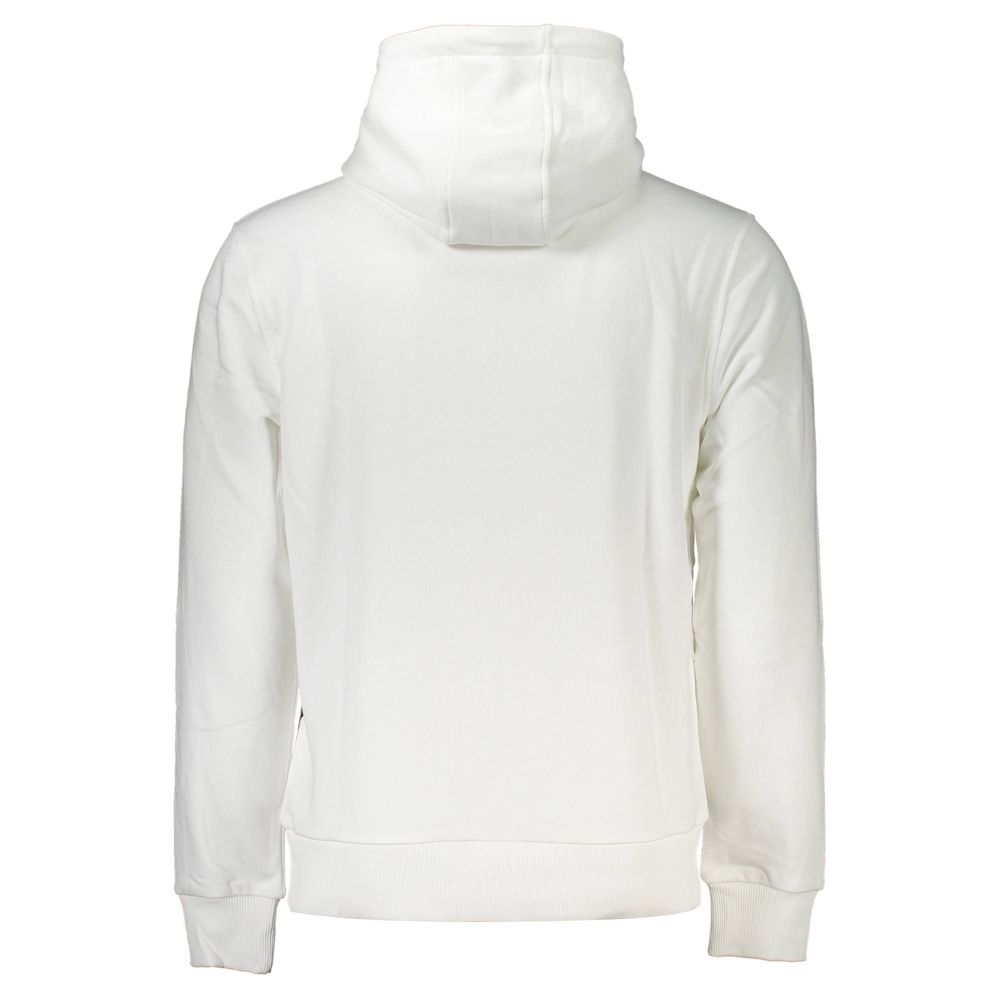 Cavalli Class Men's White Cotton Sweater