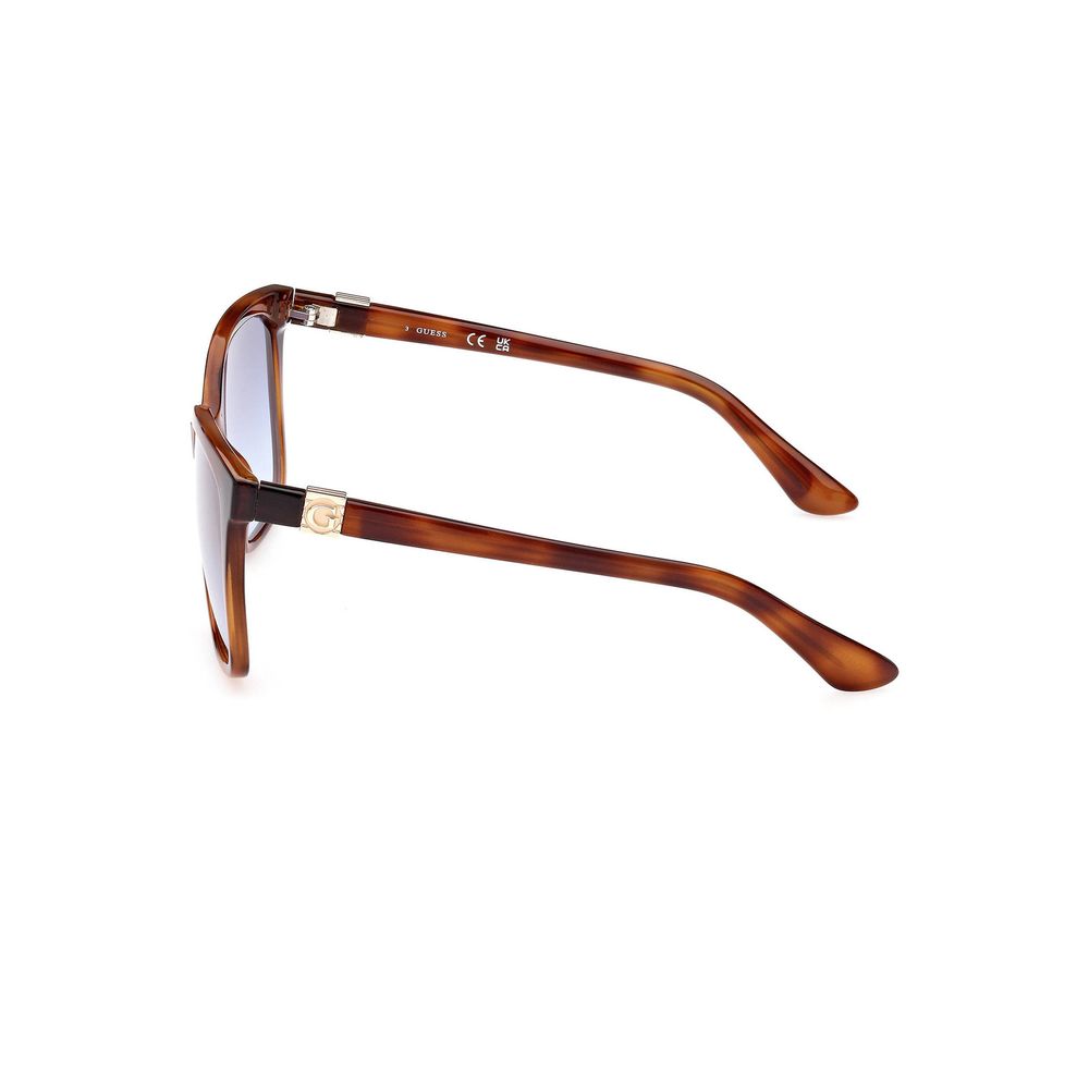 Guess Jeans Braun gespritzte Frauen Sonnenbrille
