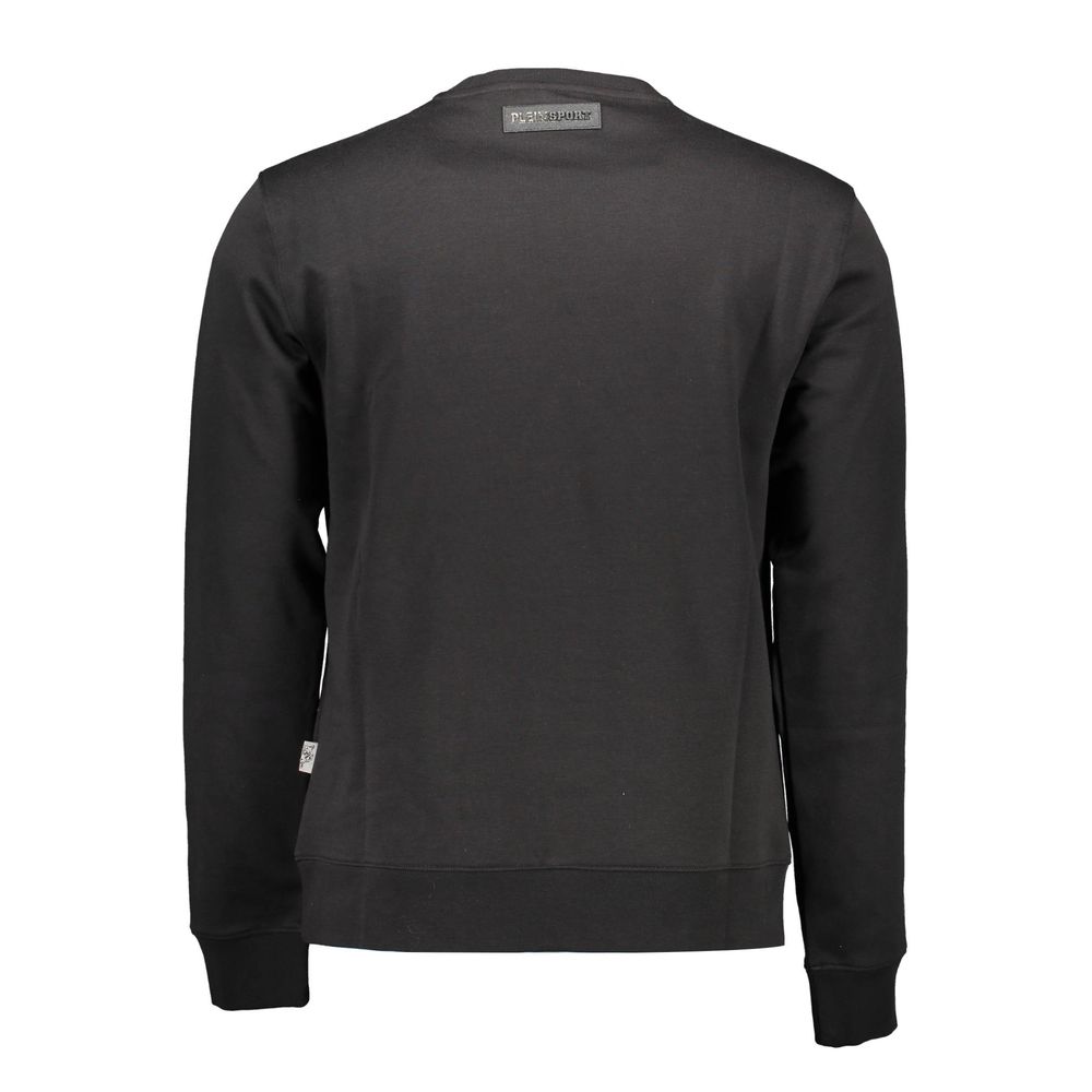 Plein Sport Men's Black Cotton Sweater