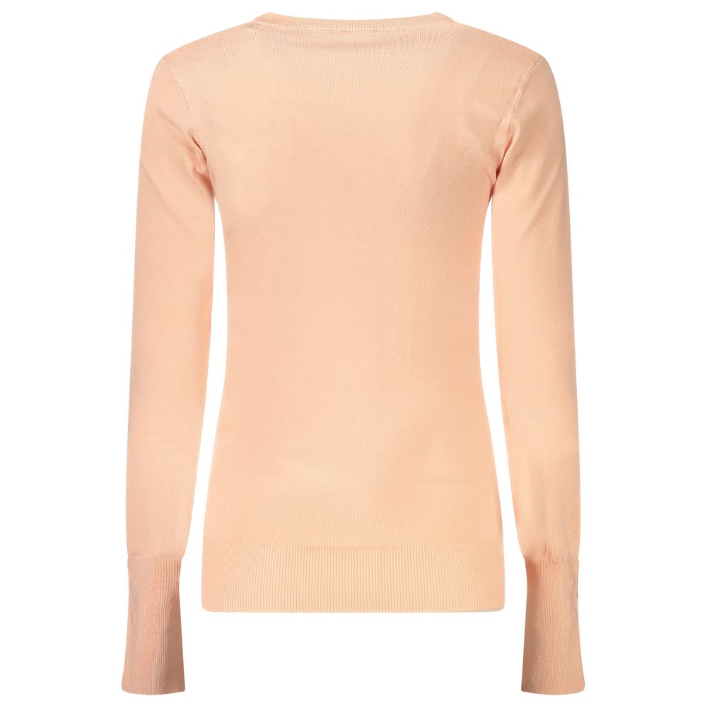 Guess Jeans Rosa Viscosa Damen Pullover