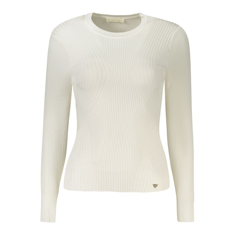 Guess Jeans Bianco Viscosa Damenpullover