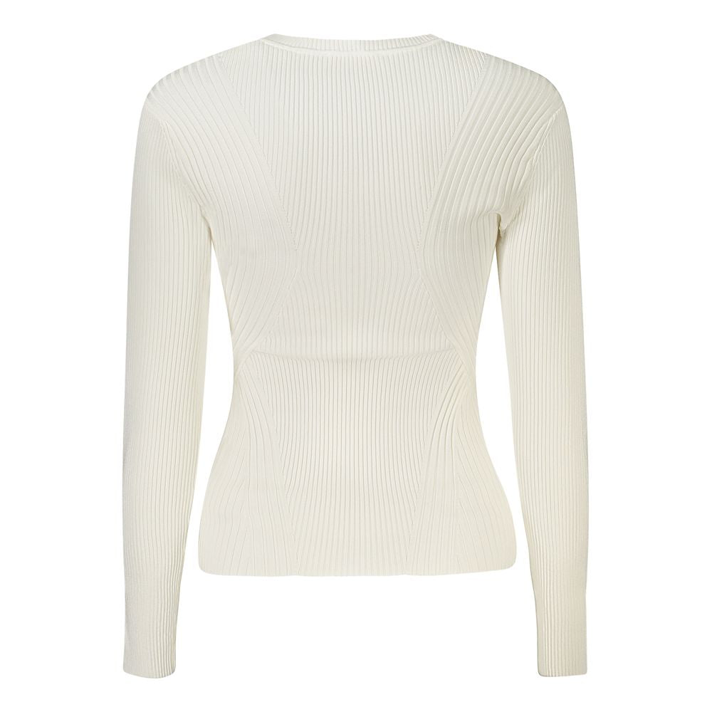 Guess Jeans Bianco Viscosa Damenpullover