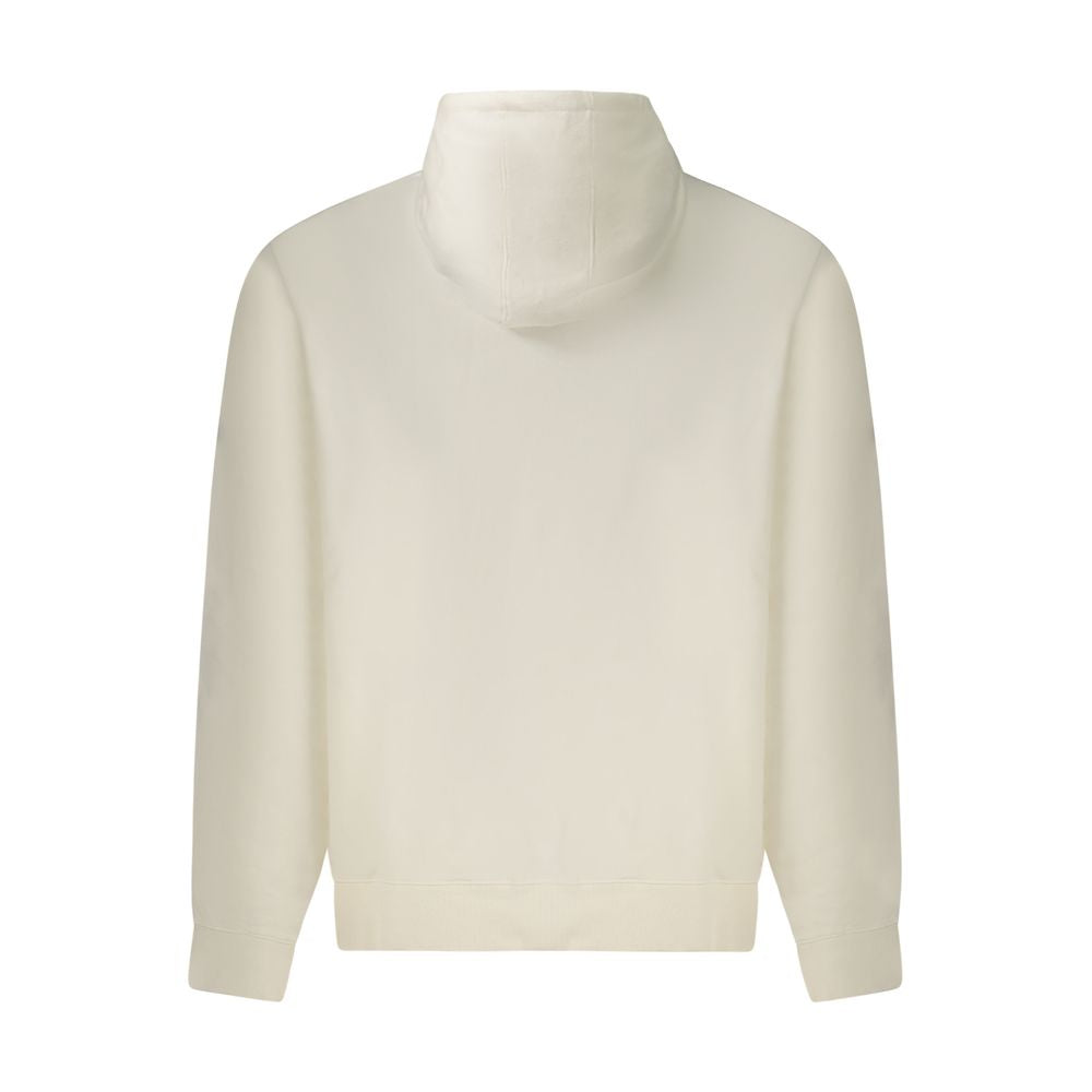 Guess Jeans Bianco Baumwoll-Kapuzenpullover für Herren