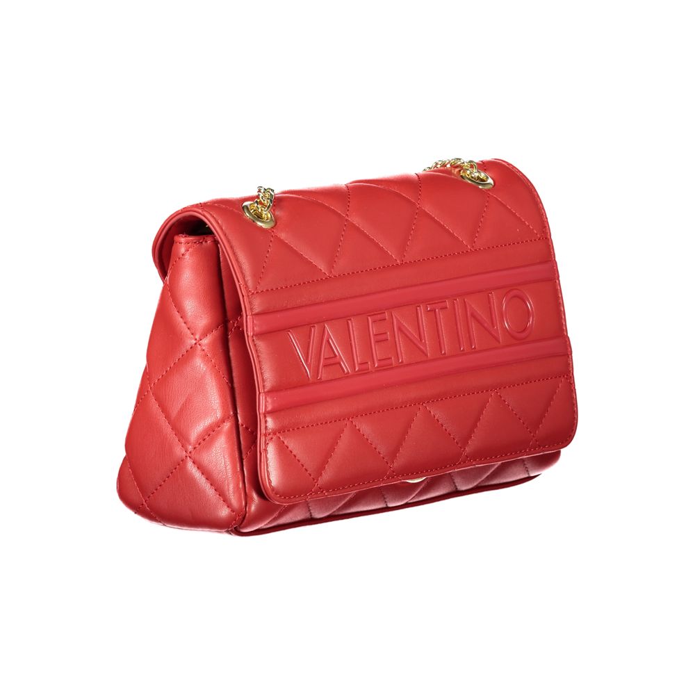 Mario Valentino Damenhandtasche aus rotem Polyurethan