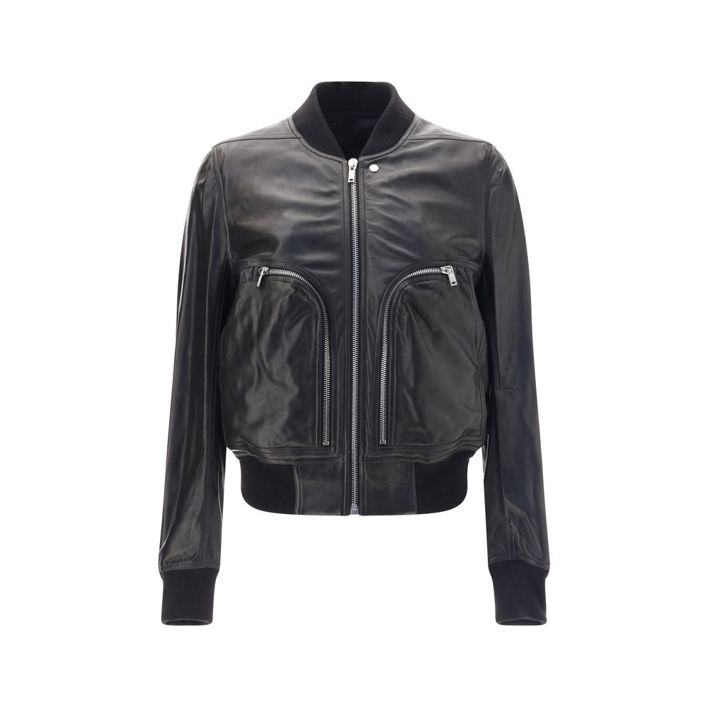 Rick Owens Bauhaus leather jacket
