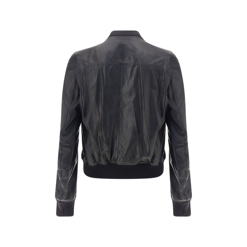 Rick Owens Bauhaus leather jacket