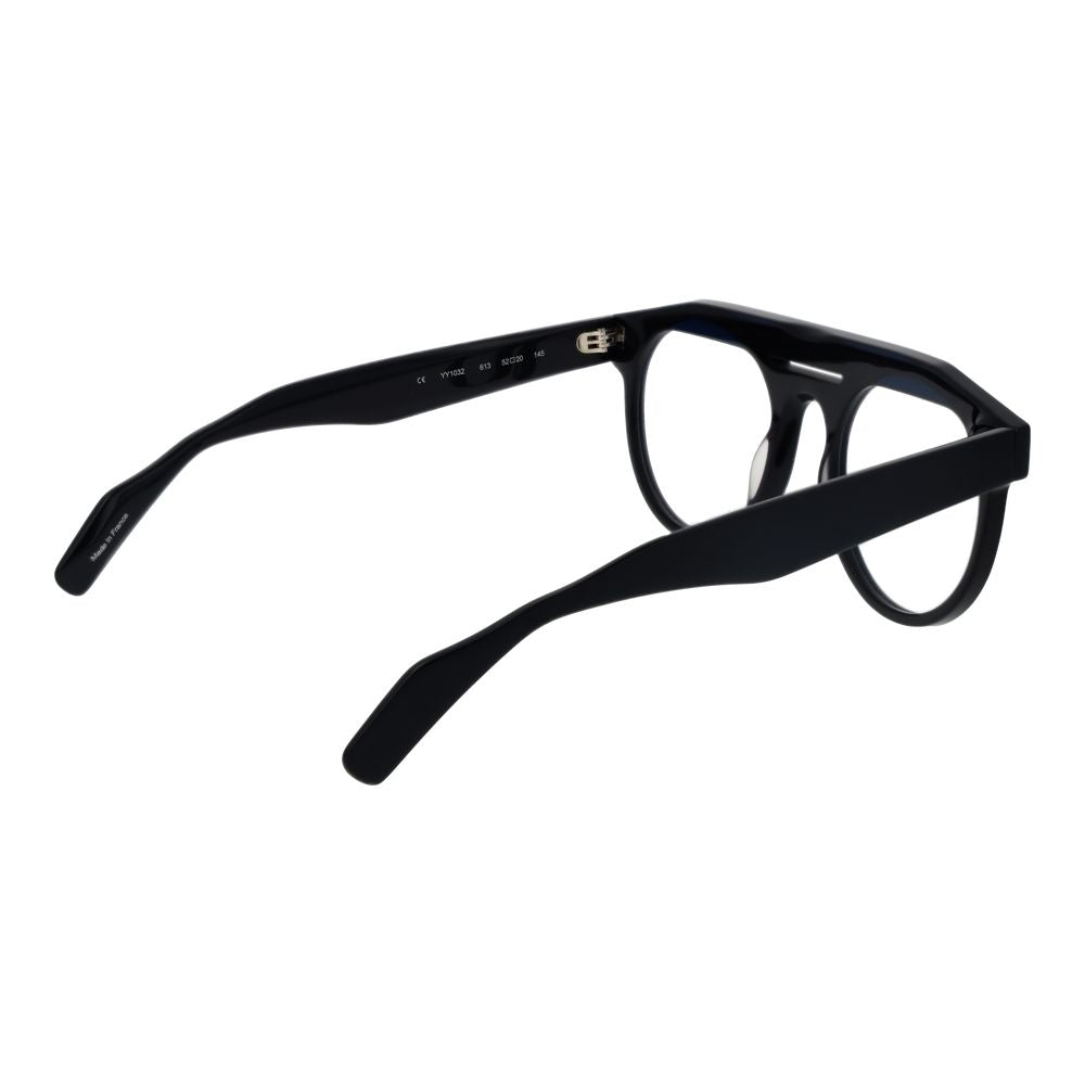 Yohji Yamamoto Black Plastic Eyeglasses (Frames)