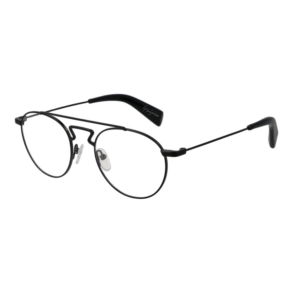 Yohji Yamamoto Black Metal Glasses Frame