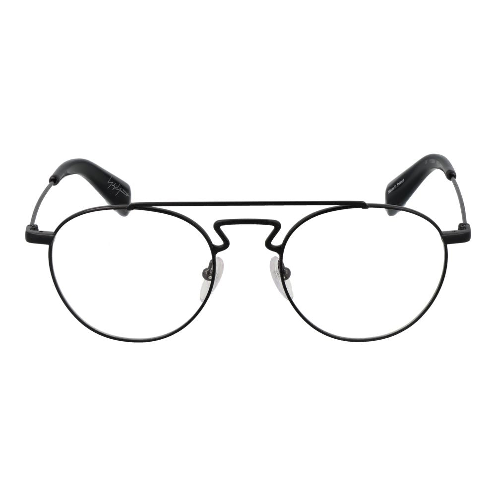 Yohji Yamamoto Black Metal Glasses Frame