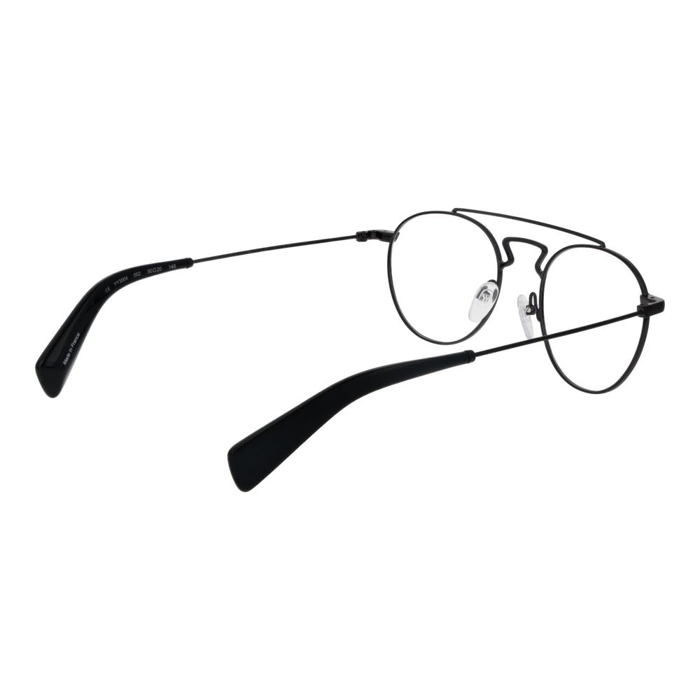 Yohji Yamamoto Black Metal Glasses Frame