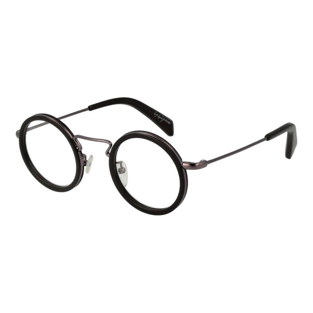 Yohji Yamamoto Braune Brille aus Metall & Kunststoff (Gestell)