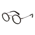 Yohji Yamamoto Braune Brille aus Metall & Kunststoff (Gestell)
