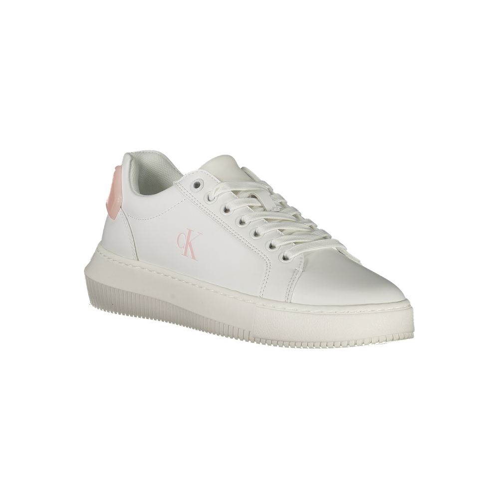 Calvin Klein Bianco Poliuretano Donna Sneaker