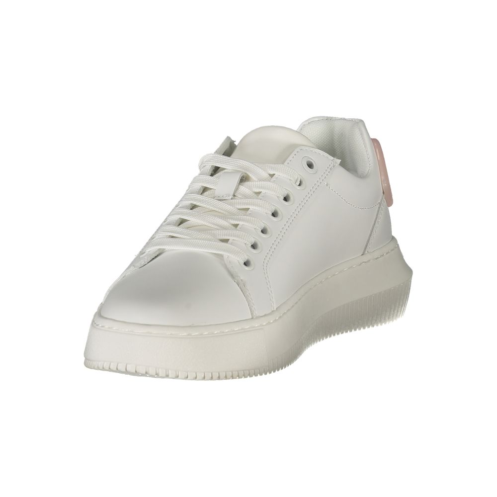 Calvin Klein Bianco Poliuretano Donna Sneaker