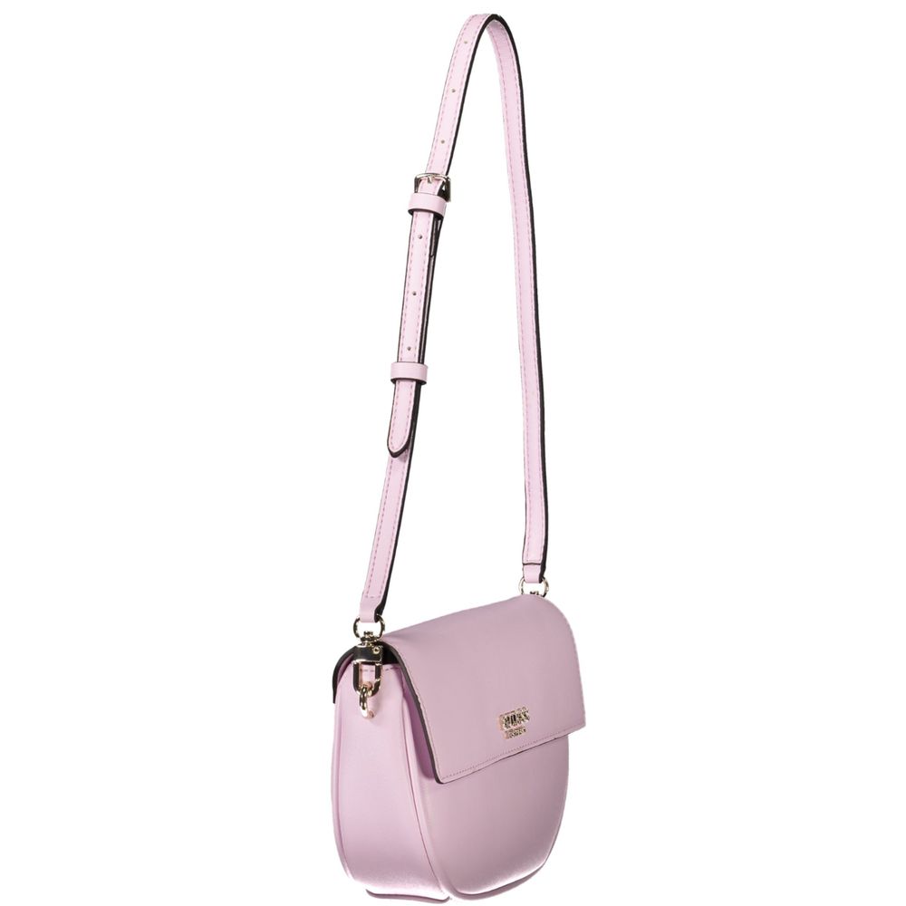 Guess Jeans Rosa Polyethylen Frauen Handtasche