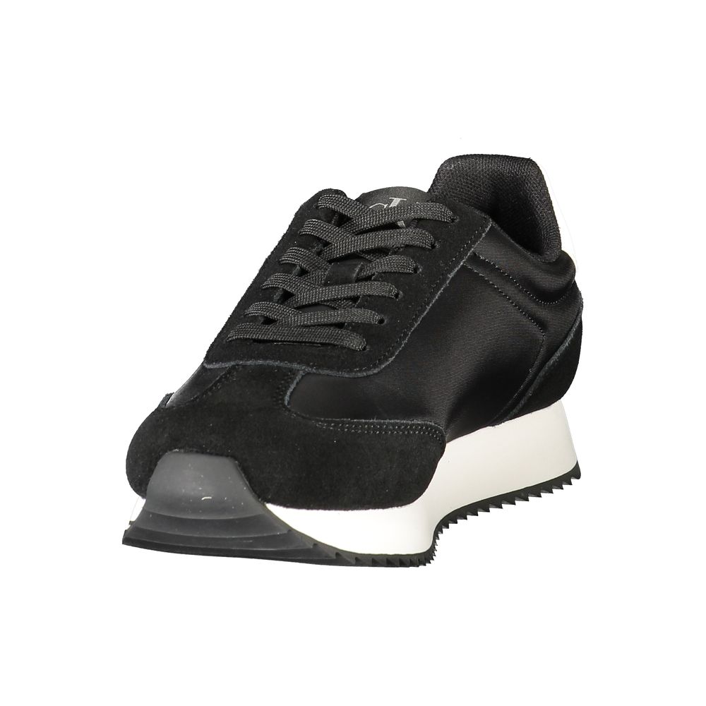 Calvin Klein Women's Black Leather Sneakers