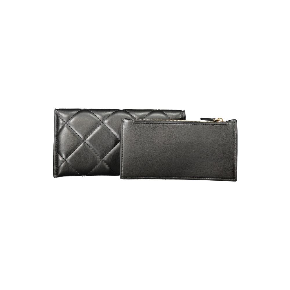 Mario Valentino Schwarze Polyethylen-Damenbörse