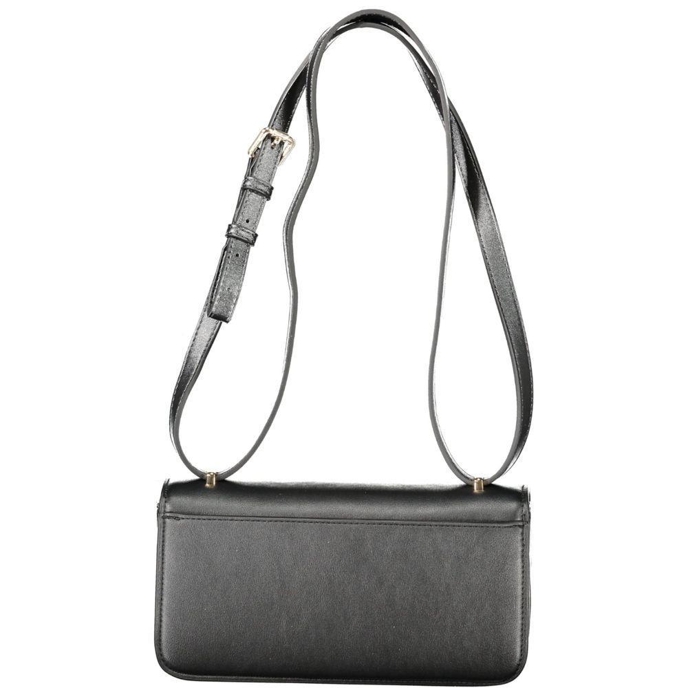 Mario Valentino Nero Poliuretano Schultertasche für Damen