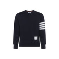 Thom Browne Blauer Baumwoll-Sweatshirt
