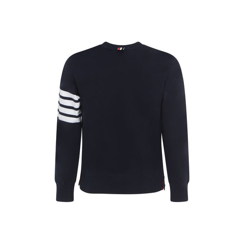 Thom Browne Blauer Baumwoll-Sweatshirt