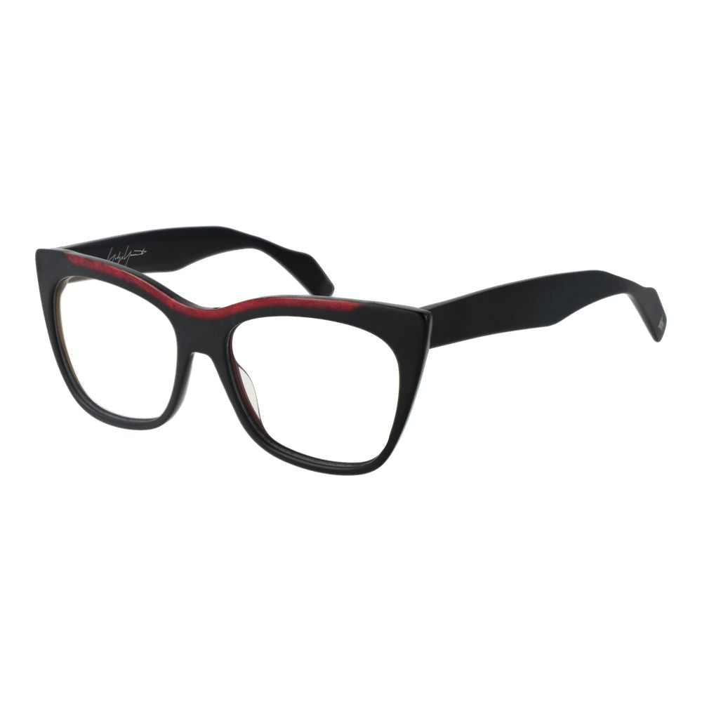 Yohji Yamamoto Black Plastic Eyeglasses (Frames)