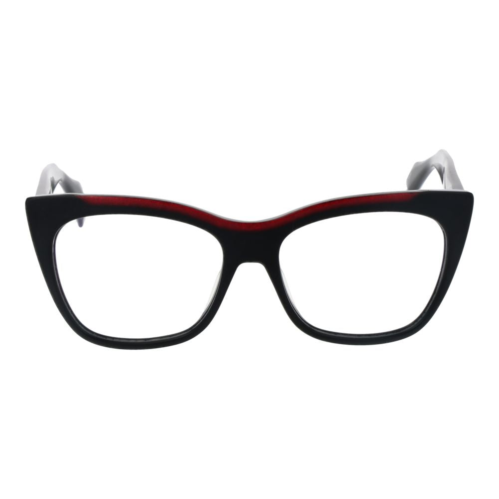 Yohji Yamamoto Black Plastic Eyeglasses (Frames)