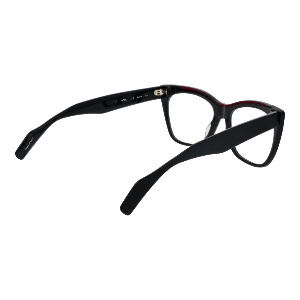 Yohji Yamamoto Black Plastic Eyeglasses (Frames)