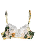 Dolce & Gabbana Multicolor Floral Print Non-Wire Bra Underwear