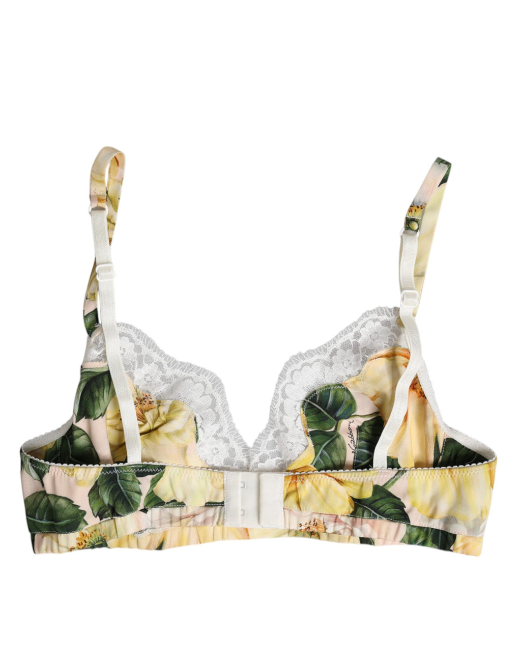 Dolce & Gabbana Multicolor Floral Print Non-Wire Bra Underwear