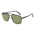 Serengeti Schwarze Sonnenbrille aus Metall