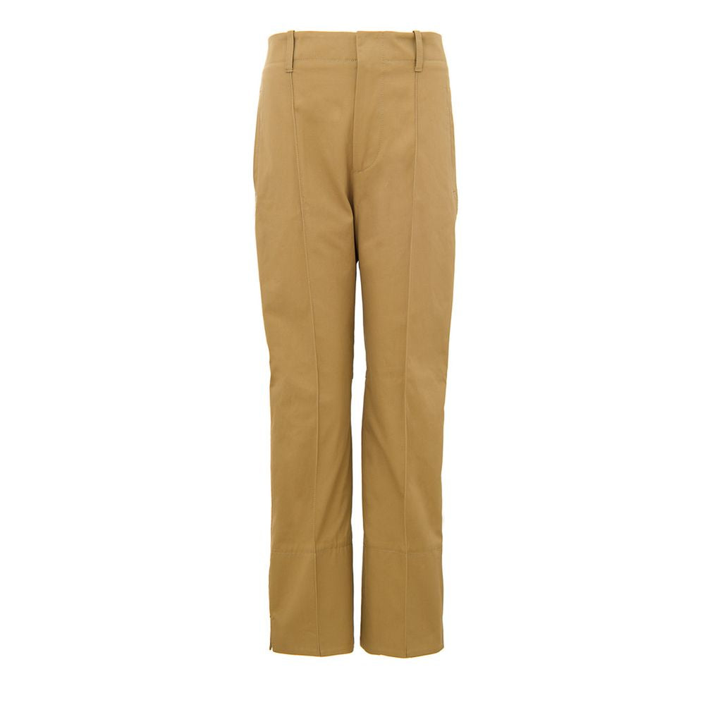 Bottega Veneta Beige Cotton Trousers
