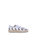Valentino Garavani Weiße Low-Top-Sneaker aus Kalbsleder Bos Taurus