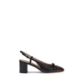 Valentino Garavani Schwarze Pumps aus Kalbsleder Bos Taurus
