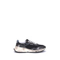 Dsquared² Black Calf Leather Bos Taurus Sneakers