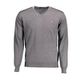 Harmont & Blaine Grauer Pullover aus Wolle